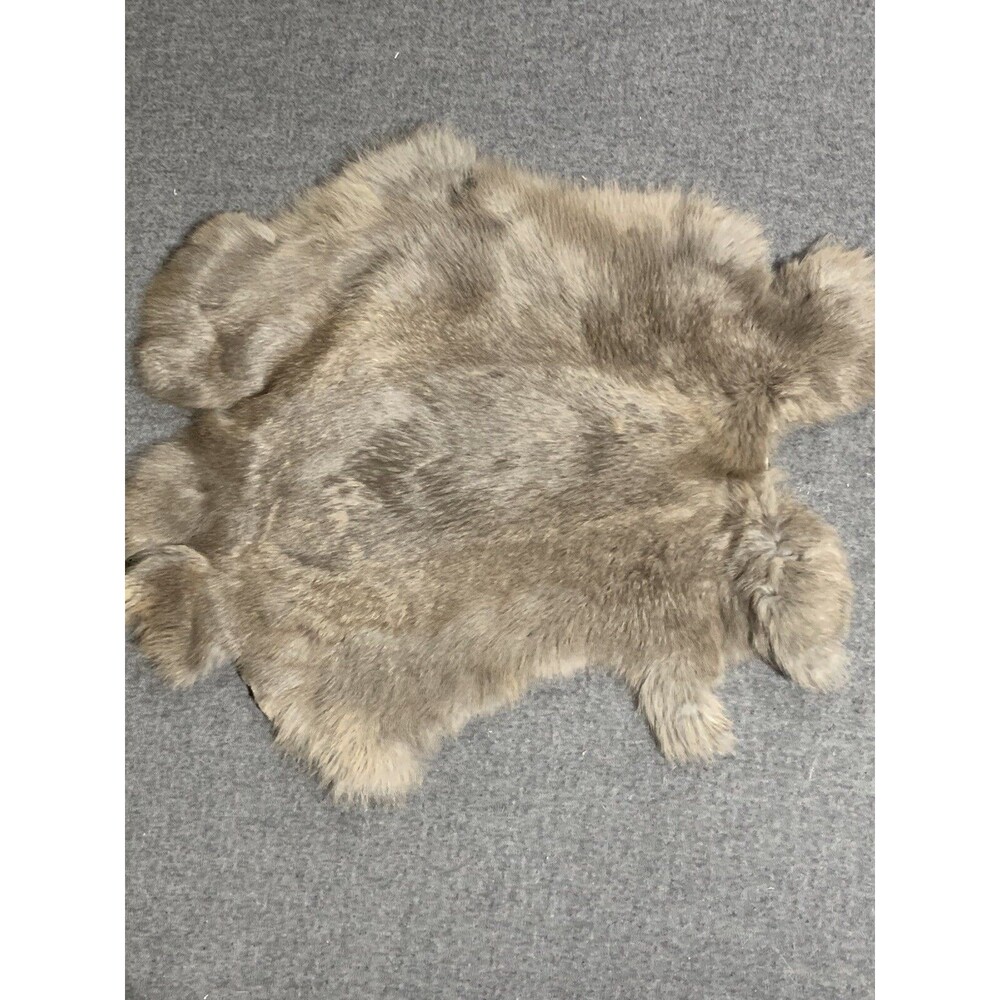 Printed Rabbit Pelt: Moose - Picture 2 of 3